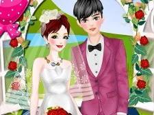 Romantic Spring Wedding game background