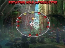 Rotating Moji Apocalypse game background