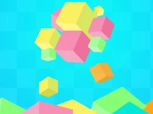 Rotating Rubiks Cube game background