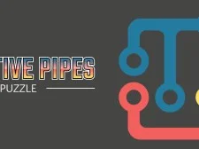 Rotative Pipes Puzzle game background