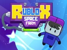 Rublox Space Farm game background