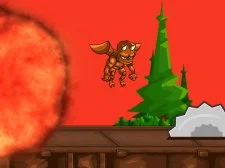 Run FireBall game background