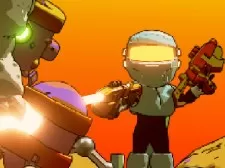 Run Gun Robots game background
