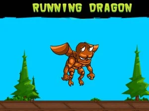 Running Dragon game background