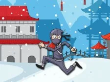Running Ninja game background