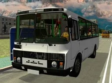 Russian Bus Simulator game background