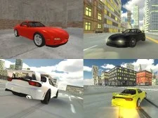 RX7 Drift 3D game background