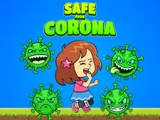 Safe from Corona game background