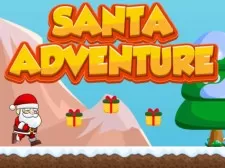 Santa Adventure game background