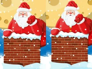 Santa Claus Differences game background