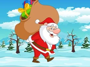 Santa Claus Jigsaw game background