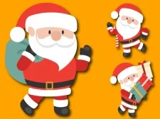 Santa Claus Jump game background