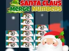Santa Claus Merge Numbers game background