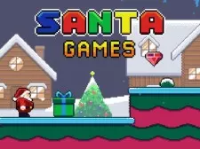 Santa games game background