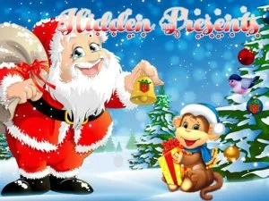 Santa Hidden Presents game background