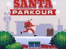 Santa Parkour game background