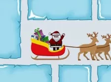 Santa Slide game background