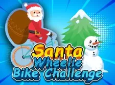 Santa Wheelie Bike Challenge game background