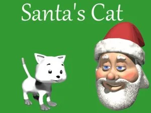Santas Cat game background