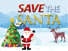 Save The Santa game background