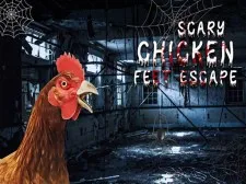 Scary Chicken Feet Escape Game game background