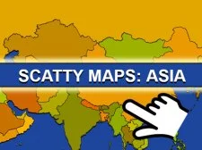 Scatty Maps Asia game background