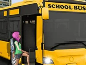 School Bus Driving Simulator 2020 game background
