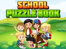 School Puzzle Book game background