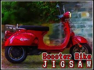 Scooter Bike Jigsaw.