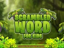 Scrambled Word For Kids game background