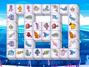 Sea Life Mahjong game background