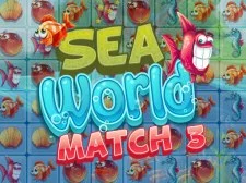 Sea World Match 3 game background