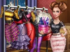 Sery Magazine Dolly Dress Up H5 game background