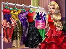 Sery Runway Dolly Dress Up H5 game background