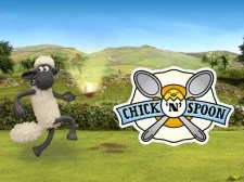Shaun The Sheep Chick n Spoon game background