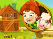 Sheep Farm game background