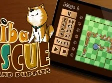 Shiba Rescue Dogs and Puppies game background