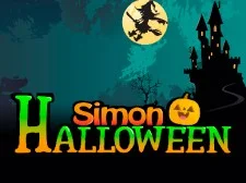 Simon Halloween game background