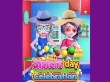 Sisters day celebration game background