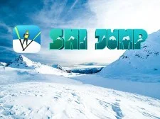 Ski Jump game background