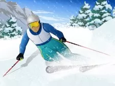 Ski King 2022 game background