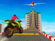Sky Bike Stunt 3D game background