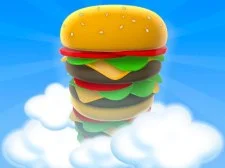 Sky Burger game background