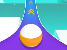 Sky Rolling Balls game background