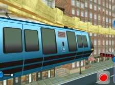 Sky Train Simulator : Elevated Train Driving Game game background