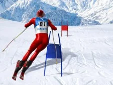 Slalom Ski Simulator game background