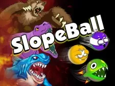 Slope Ball game background