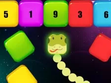 Snake Blocks and Numbers game background