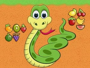 Buah ular game background