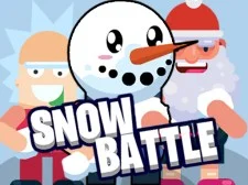 Snow Battle game background